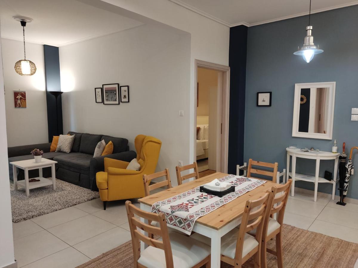 Central & Comfortable, 70M² Apt In Neos Kosmos Atina Dış mekan fotoğraf