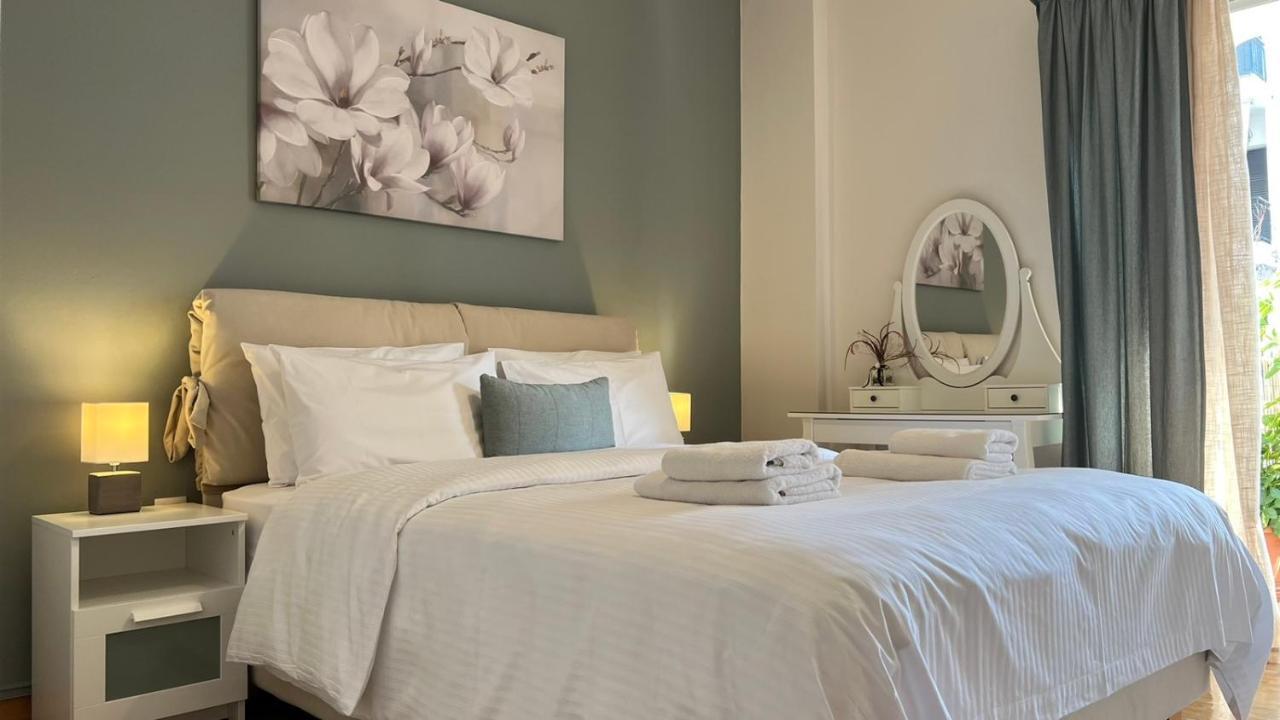 Central & Comfortable, 70M² Apt In Neos Kosmos Atina Dış mekan fotoğraf